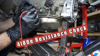 4l80e Solenoid Resistance Check Without Dropping Pan.