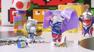 Ultraman Baby Merry ChristmasウルトラセブンCác Siêu Nhân Điện Quang Tí Hon Đón Giáng Sinh