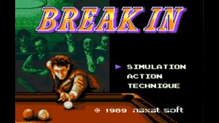 Гонятель шаров - Break In (1989) PC Engine/TurboGrafx 16