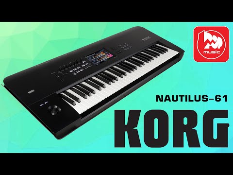 KORG Nautilus 61 - рабочая станция с невероятно реалистичными тембрами