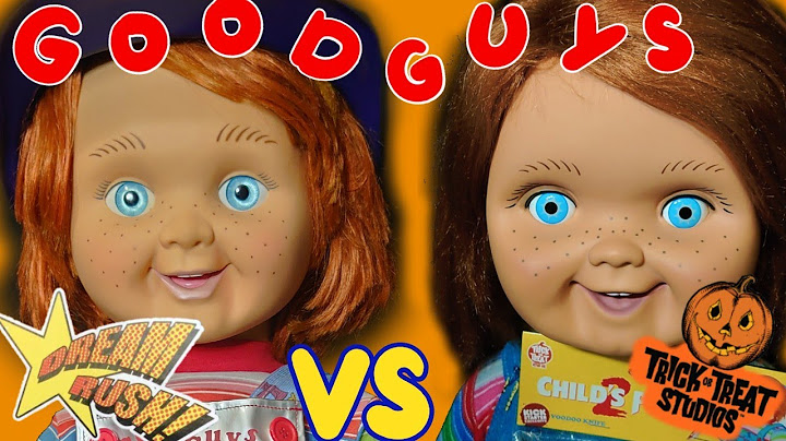 Trick or Treat Studios VS Dream Rush GoodGuy Comparison (English)