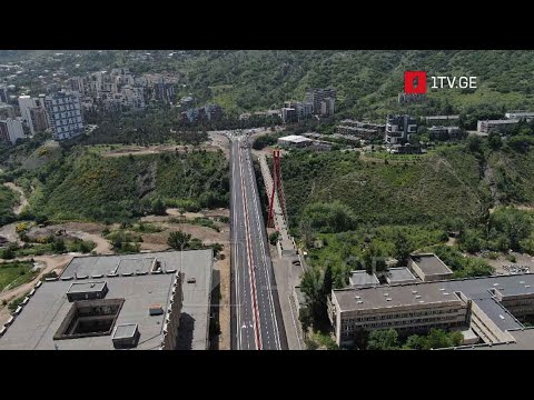 ახალი სამანქანო ხიდი თბილისში