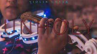 Unholy ❣️ VIOLIN COVER @samsmith feat. @kimpetras | Roxbel Violin
