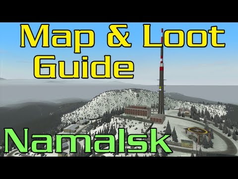 DayZ Namalsk Map