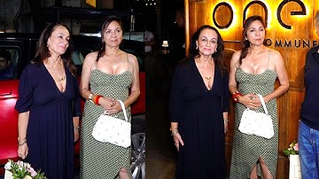 OMG | 70yrs Old Celebs Soni Razdan & Neena Gupta H0T & Glamorous Luk Like Young Actors At Bday Party