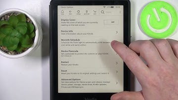 How To Set Up Display Warmth Schedule On Amazon Kindle Paperwhite Kids