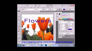 Photoshop CS6 Tutorial Using the Character Panel Adobe Training