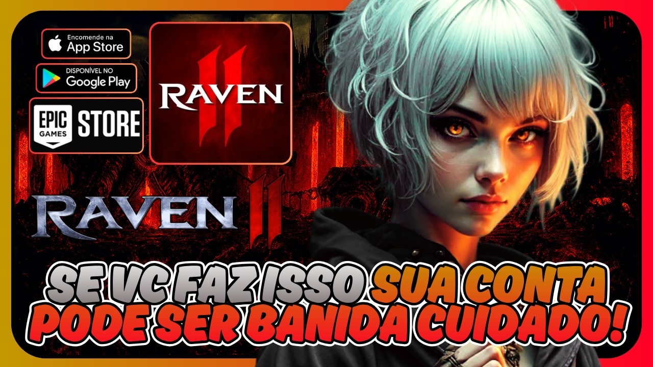 Raven Risco CUIDADO SE VOCÊ FIZER ISSO SUA CONTA CORRE O RISCO DE SER BANIDA🙀 ...