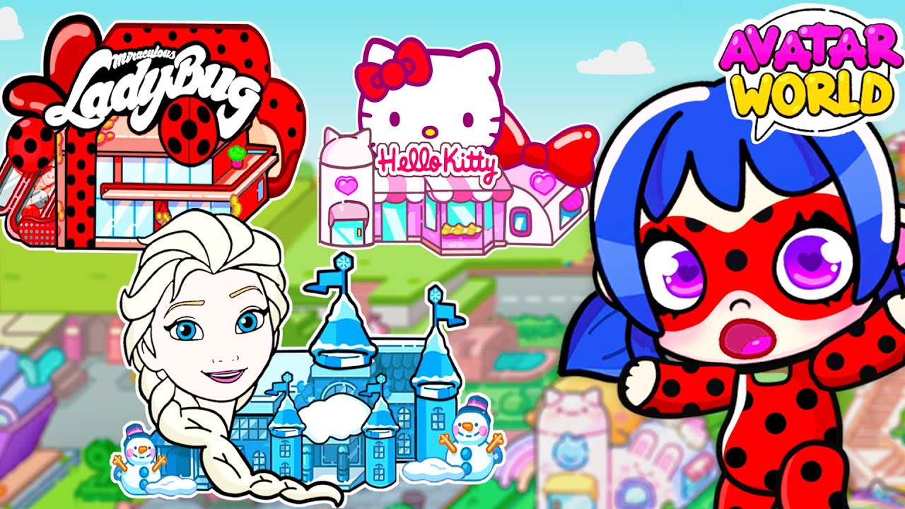 TRIGÊMEOS FORAM ADOTADOS POR ELZA, LADY BUG E WANDINHA  NOVA ATUALIZAÇÃO NO AVATAR WORLD