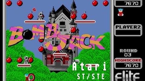 Bomb Jack - Atari ST (1988)