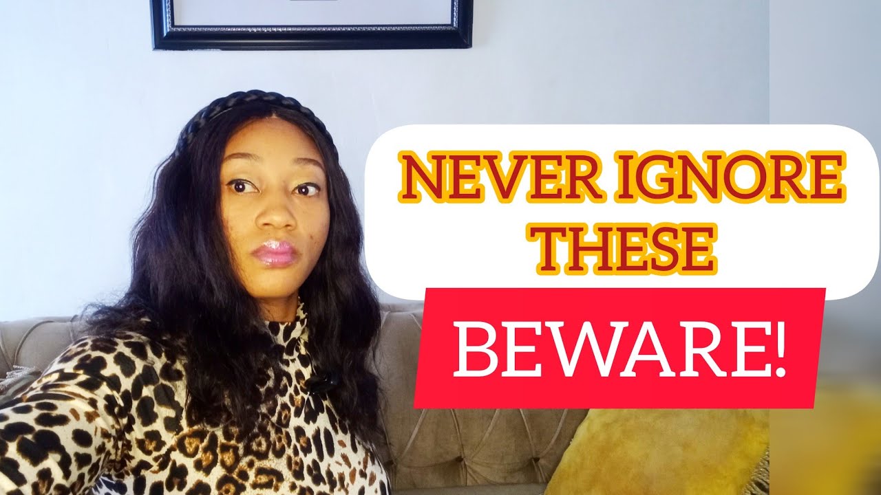 10 Devastating RED FLAGS In Women You should NEVER IGNORE - YouTube