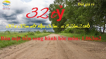 Bán đất mặt tiền đường song hành huyện Hóc Môn LH: 0909371552