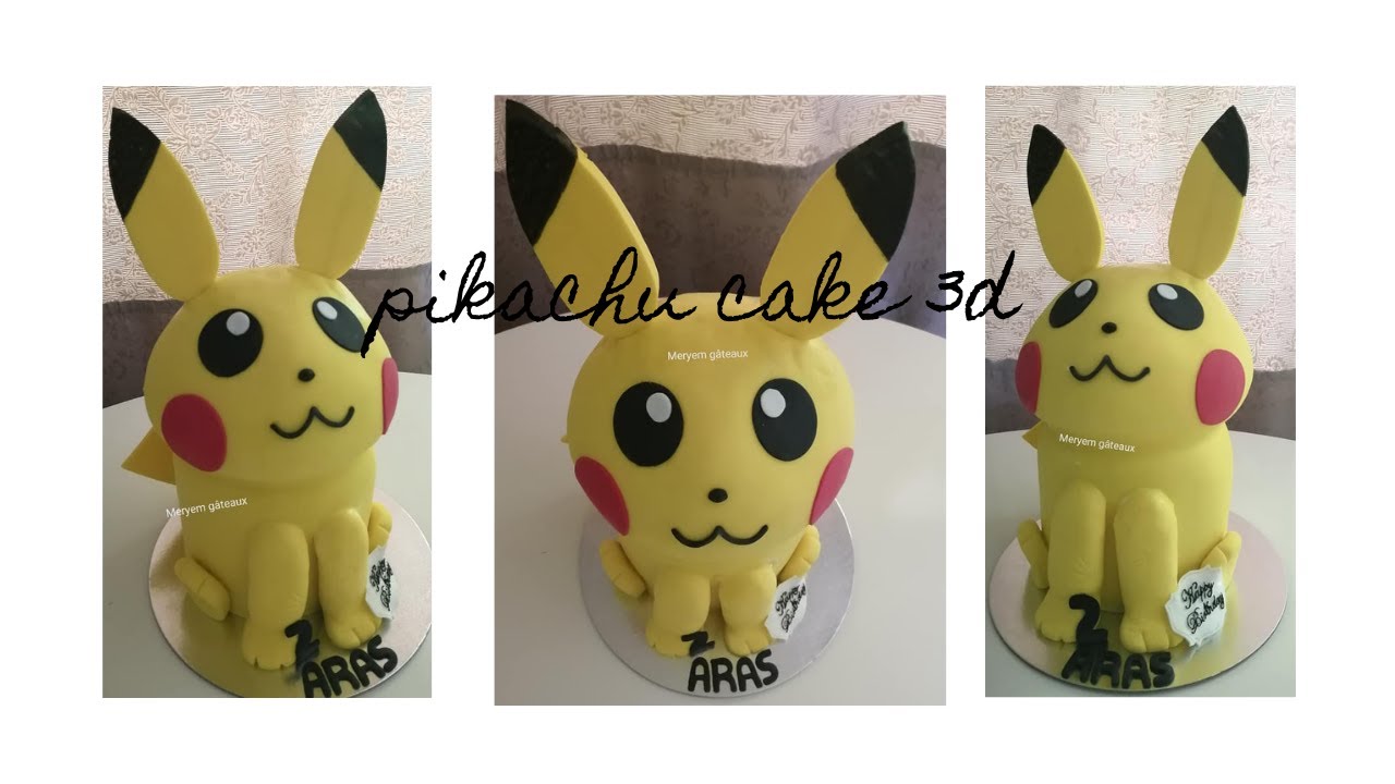 Pikachu cake, tous les secrets pour le reussir !