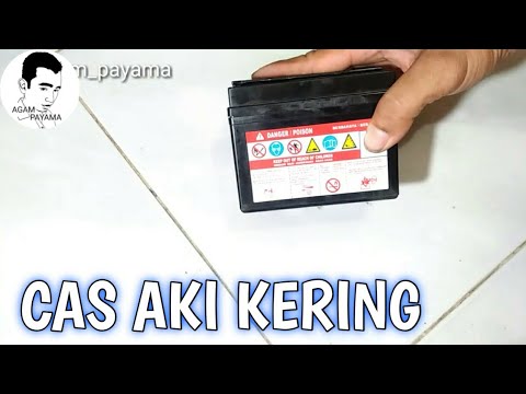cara cas aki kering | aki kering - agam tutorial
