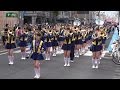 京都橘高校吹奏楽部(4K)(1)ガラシャ祭りパレード Kyoto Tachibana SHS Band