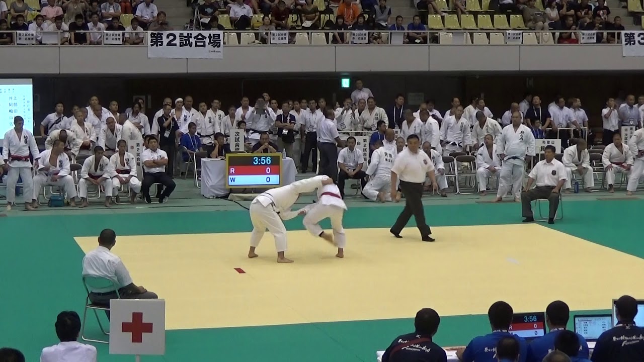 17年ih柔道 男子 団体 1回戦 桐蔭学園 Vs 新庄東 Youtube