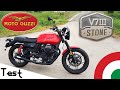 Test le nortro  litalienne  moto guzzi v7 iii stone de 2020
