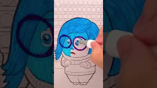inside out #art #disney #insideout2 #sadness #joy#fear