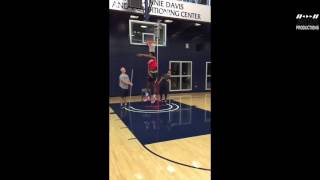 Kobi Simmons Insane 45 Inch Vertical 2017 Nba Prospect