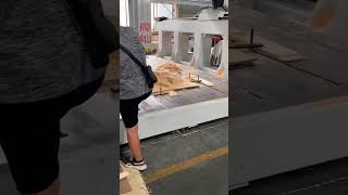 Famous One client learning wood pattern making cnc gantry machining center #woodpattern #cncmachiningcenter Net Worth