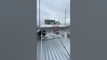 Hướng dẫn lắp đặt ống thông hơi máy nước nóng năng lượng mặt trời