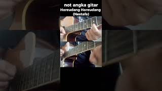 Download Lagu Not angka gitar hareudang hareudang panas panas panas #shorts MP3