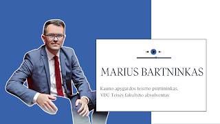 VDU absolventai. Marius Bartninkas
