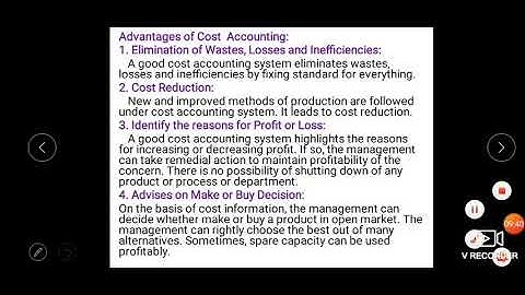 SPPU S.Y.B.Com. Cost and Works Accounting 1 chapter 1 Lecture 1.4