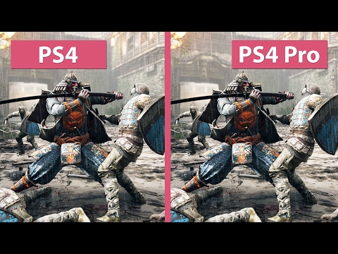 4K UHD | For Honor – PS4 vs. PS4 Pro Graphics Comparison