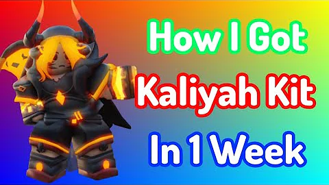 How I Got Kaliyah In 1 Week (Roblox Bedwars)