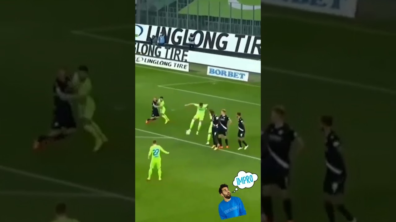 Wolfsburg free-kick organization 