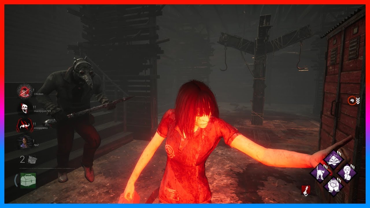 "He's in there don't kill me!" - Dead by Daylight