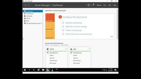 Windows Server 2019 install | Configure AD DS/DNS | Part I
