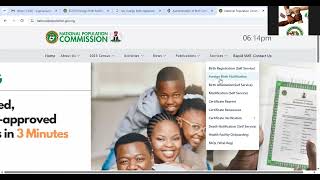 NIN ENROLLMENT@LEEDS-ADULT/CHILD REQUIREMENT NATIONAL POPULATION COMMISSION CERTIFICATE REFERENCE