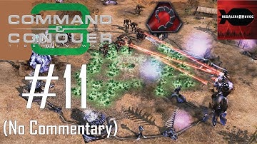 Command & Conquer 3 Tiberium Wars Nod Campaign Playthrough Part 11 (Sydney City Wall, No Commentary)