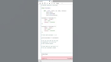 Python Operator Overloading (Part 2) #python #coding #programming