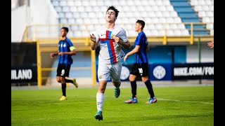 Víctor Barberà Vs Inter Milan U19 Uefa Youth League Barcelona U19 04102022