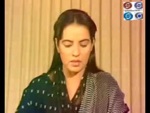 Salma Sultan reading News of assassination of Prime Minister Indira Gandhi clip 31st October 1984