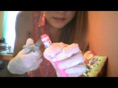 How to dip dye your hair with marker - YouTube