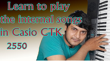 Casio CTK 2550 ke internal songs ko bajana seekhe || tutorial of Internal songs || Song Bank