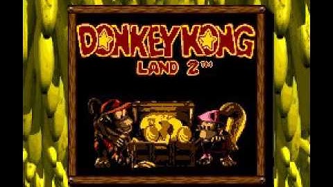 donkey kong land II 2 zinger 0E wavepattern extended title screen music modifier