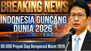 Download Lagu 🔥 INDONESIA GUNCANG DUNIA! 80.000 Proyek Siap Beroperasi Maret 2026, Danantara Tembus $1,66 Triliun! MP3