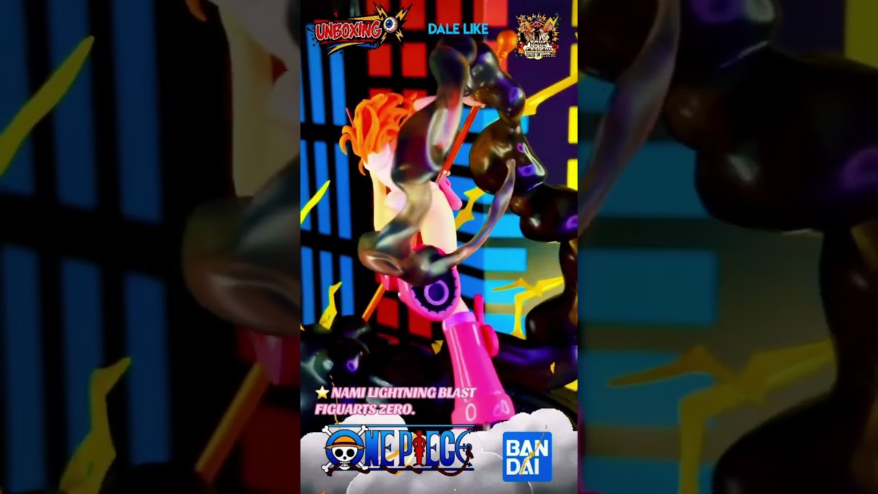 Nami Lightning Blast Figuarts Zero.* - YouTube