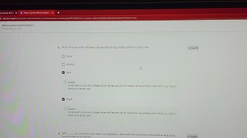 What is System Administration?  Practice Quiz Coursera WK1