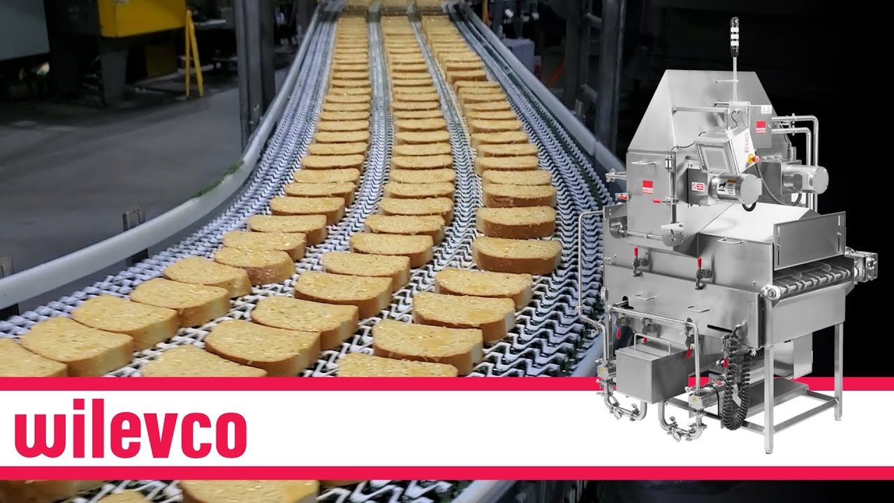 Applying Garlic Butter To Cheese Bread - Wilevco SDA