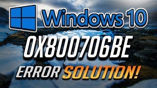 fix windows update error 0x800706be in windows 10 [3 solutions] 2024