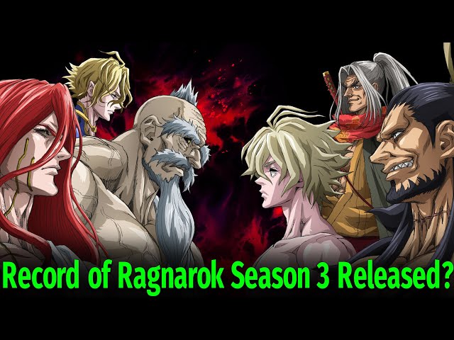 record of ragnarok season 3 trailer｜TikTok Search