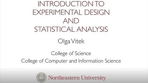 Introduction to experimental design - Olga Vitek - DIA/SWATH Course 2018 - ETH Zurich