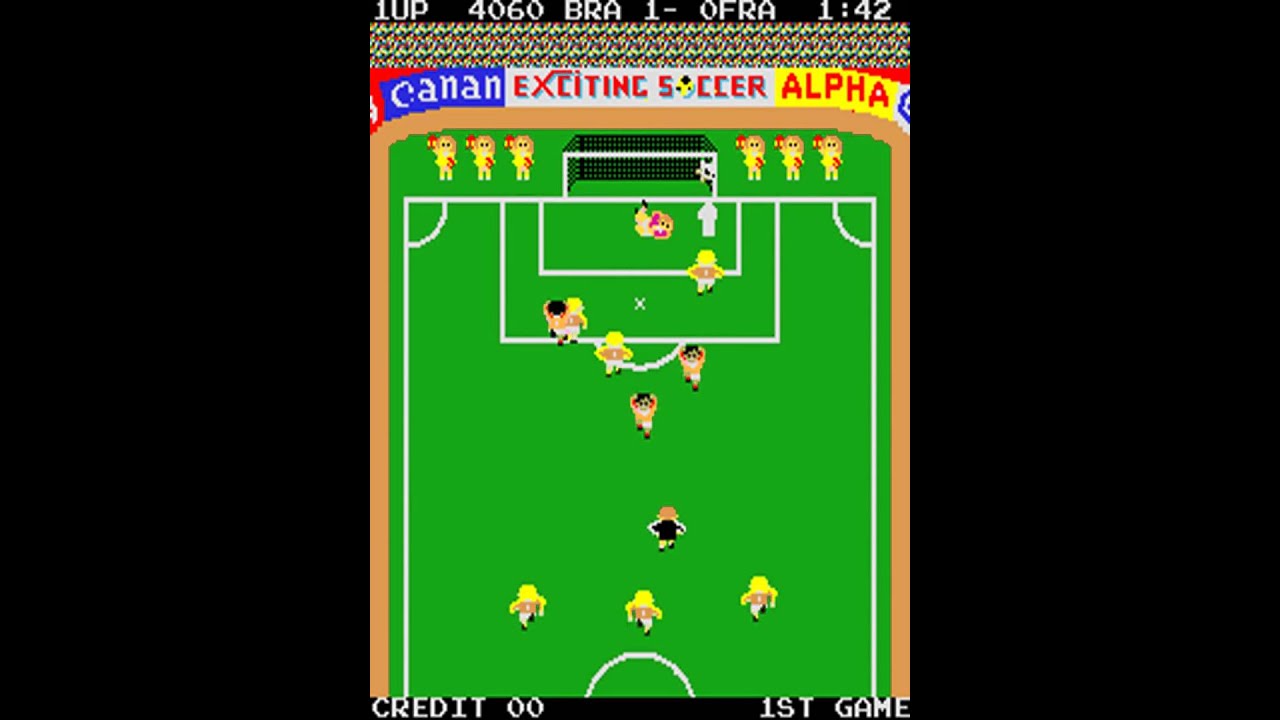 Exciting Soccer (Japan, older) [MAME] [shortplay]