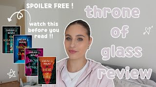 THRONE OF GLASS SERIES REVIEW | everything you need to know! No spoilers
